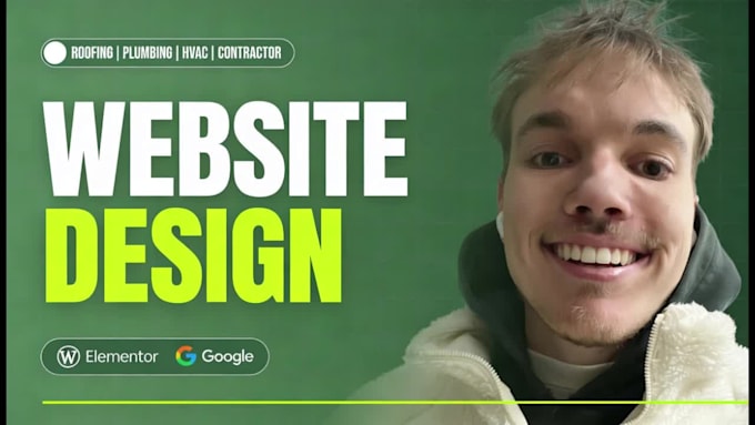 design a roofing, plumbing, hvac, painting, remodeling and construction website