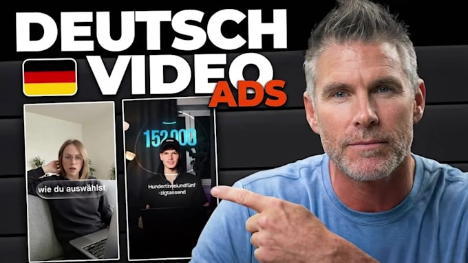create german facebook video ads and ugc ads