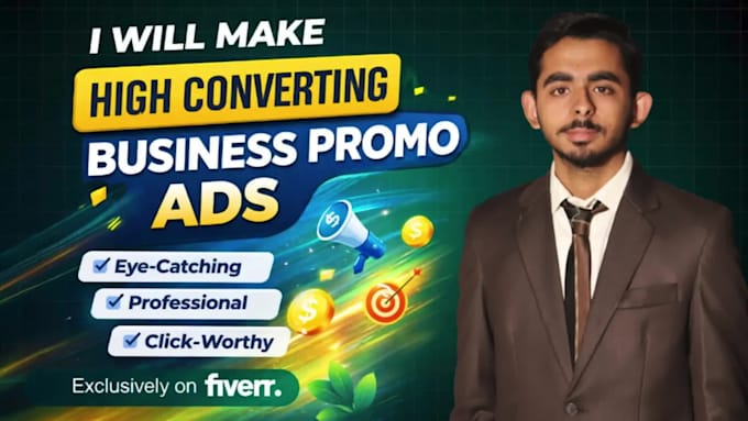 make high converting business promo ads