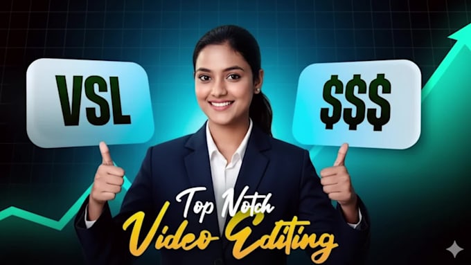 be your vsl video editor, video sales letter that converts money by vsl editor