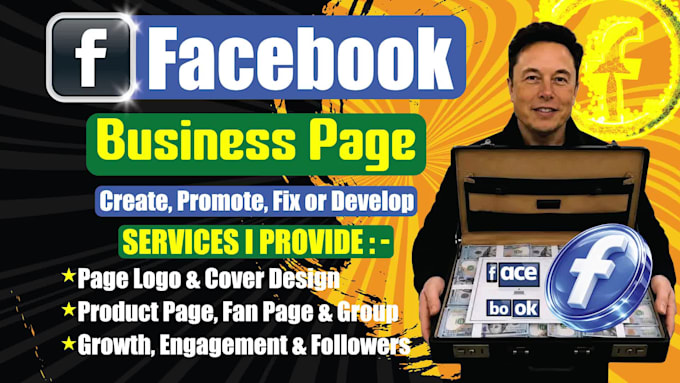 professionally create facebook page