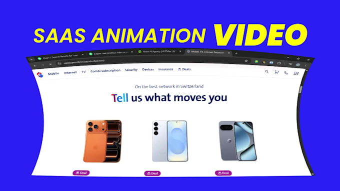 do  saas explainer video, saas animation, software explainer video, saas demo
