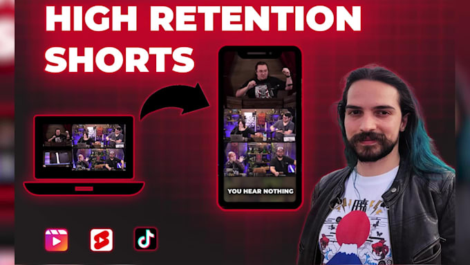 transform your long form videos into high retention shorts