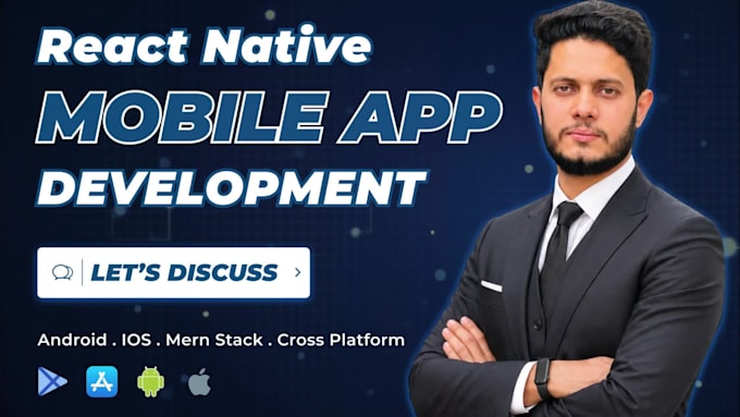 develop react native mobile app as react native developer