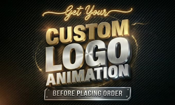 create a professional custom animation for your logo