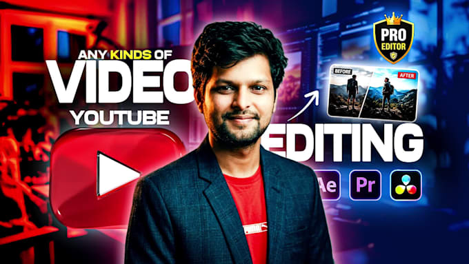 do professional video editing and youtube video editing