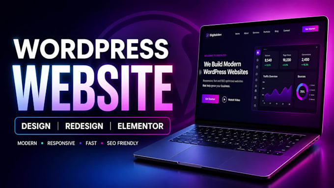 design and develop wordpress website