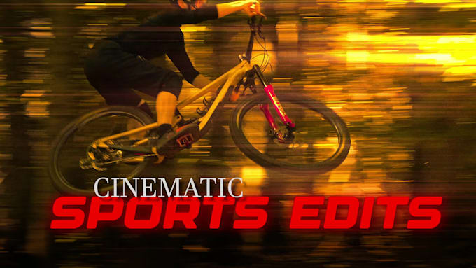 edit cinematic sports video for social media