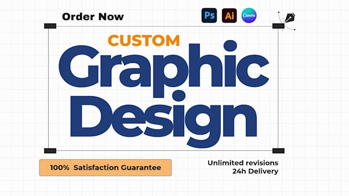 create all kinds of custom graphic design in 12 hour
