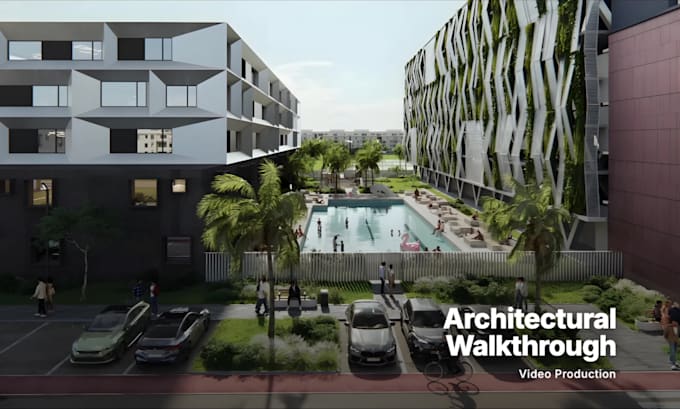 do 3d architectural rendering and walkthrough animation