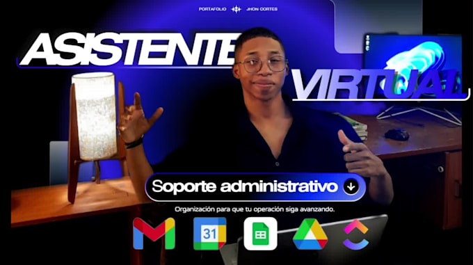 asistente virtual para apoyo administrativo y organización