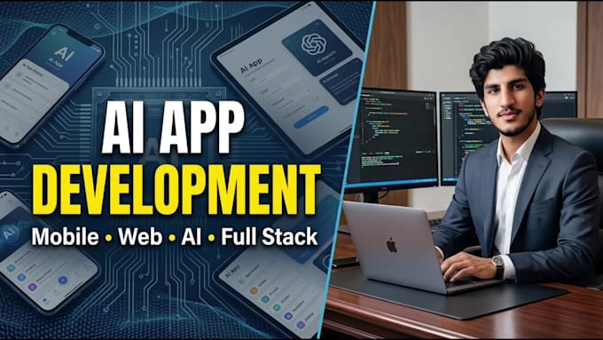 do ai full stack development for mobile and web apps