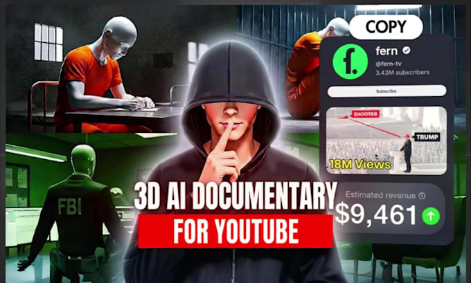 edit ai documentary videos for youtube