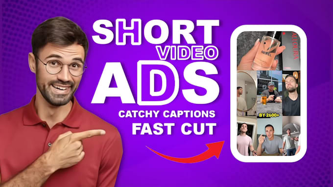 high converting short video ads for meta, tiktok, ecommerce