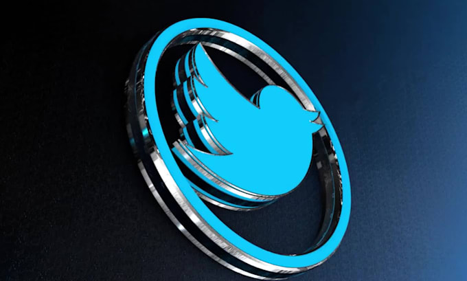 create clean luxury glossy metallic 3d logo animation