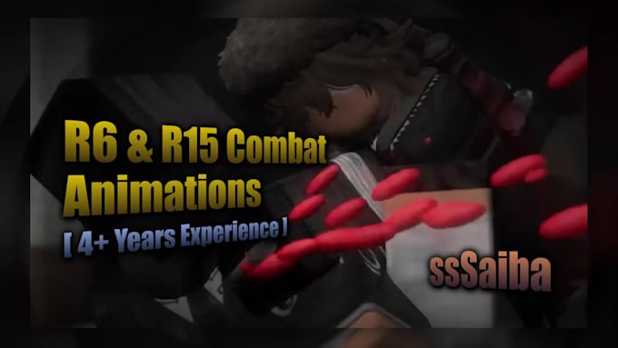 create roblox combat animations for your game