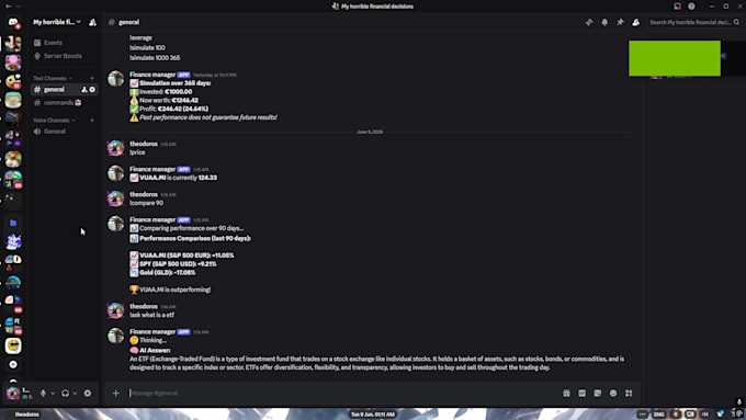 develop a discord bot for your server