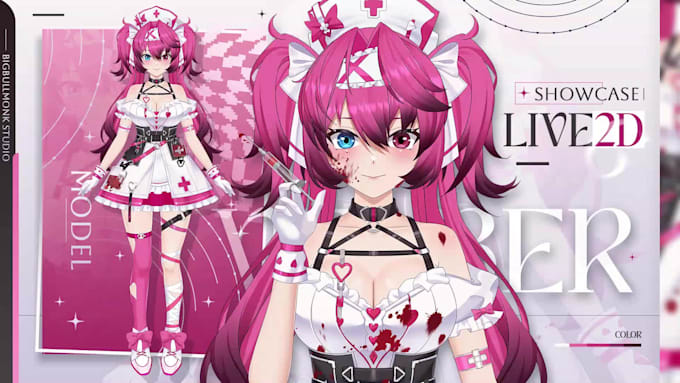design and rig your live 2d vtuber model for vtube studio