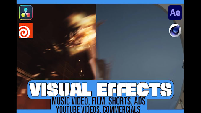 be your vfx artist, cgi artist and 3d video maker