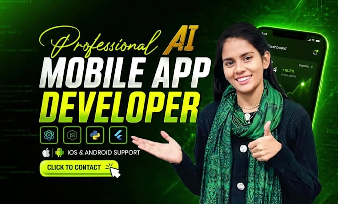 do ai mobile app development, android ios app, ai agent as software developer