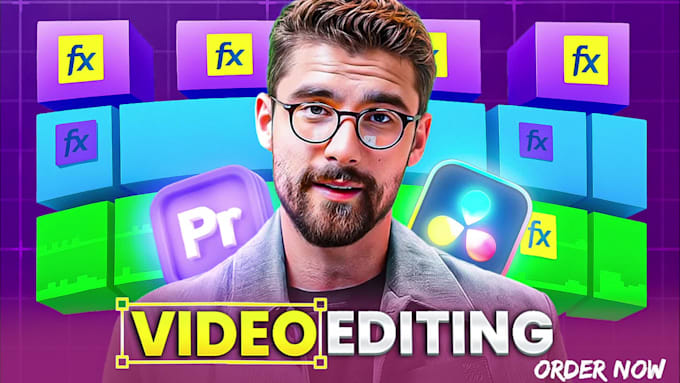 do professional video editing for content creators