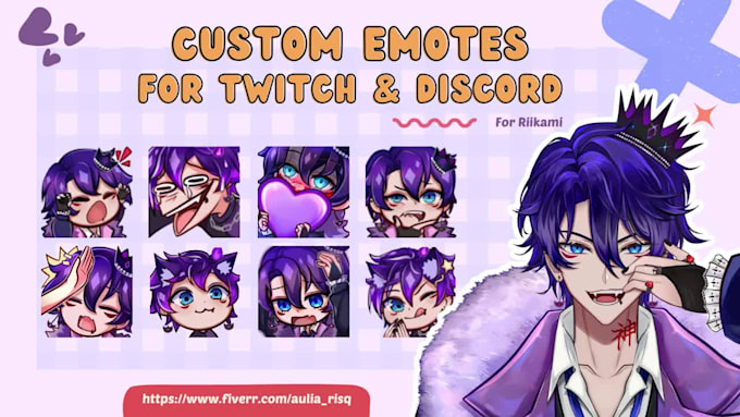draw custom emotes for twitch stream asset