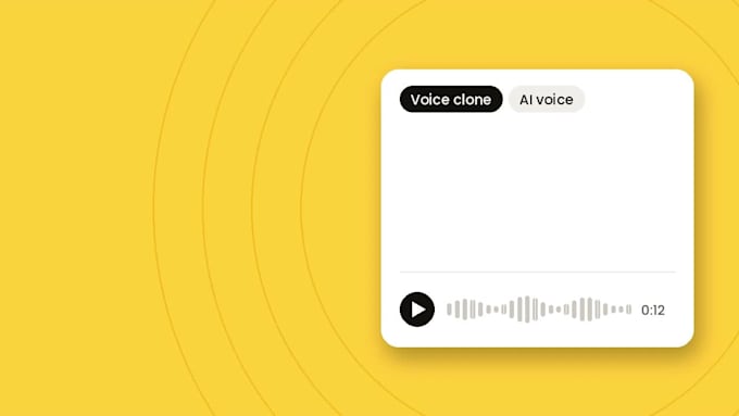 clone your voice or create ai voiceover using elevenlabs