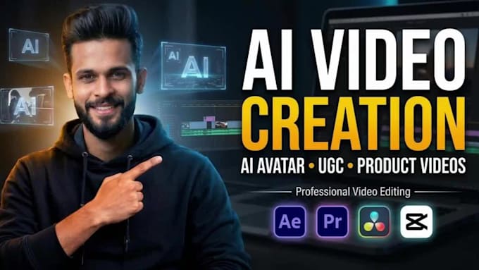 create ai ugc, product videos and ai talking head videos