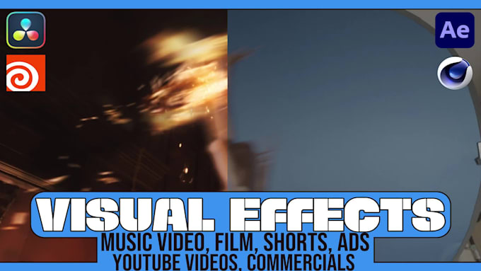 be your vfx artist, cgi artist and 3d video maker