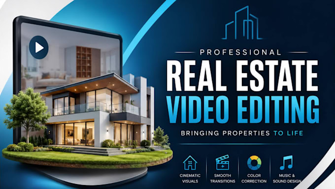 edit a professional real estate video
