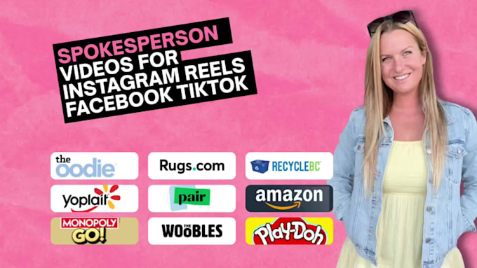 create ugc spokesperson videos for facebook, instagram reels