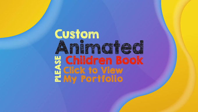 make animated children book trailer video digital flip book