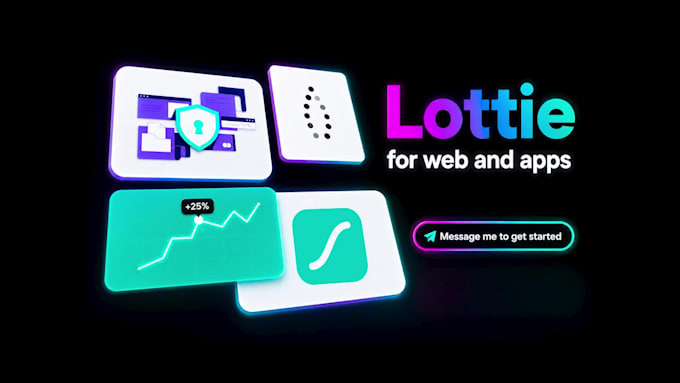 create custom lottie animations for apps and websites