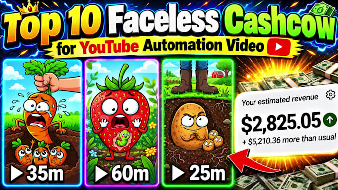 edit youtube automation faceless channel and documentary