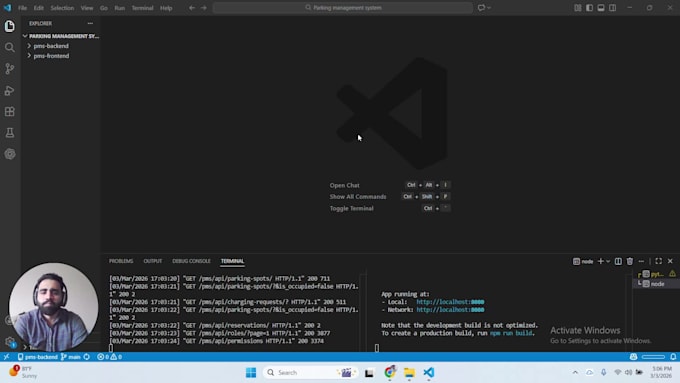 be your python django website developer