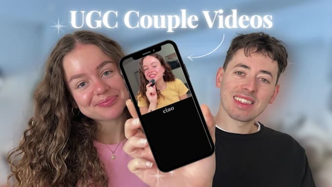 create ugc couple content for tiktok, instagram, amazon