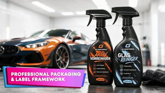 create a packaging and label system