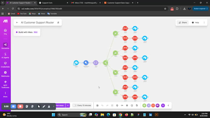 build ai workflow automation for your business with make com