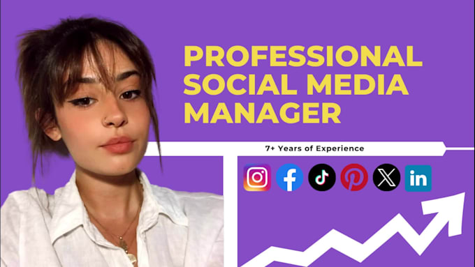 be your social media marketing manager and content creator