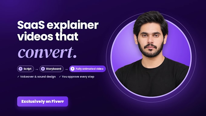 create a saas explainer video or product demo