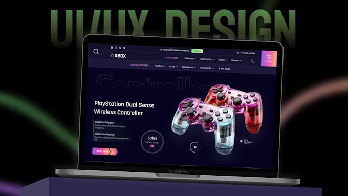 do resposive figma website design, landing page design, website UI UX