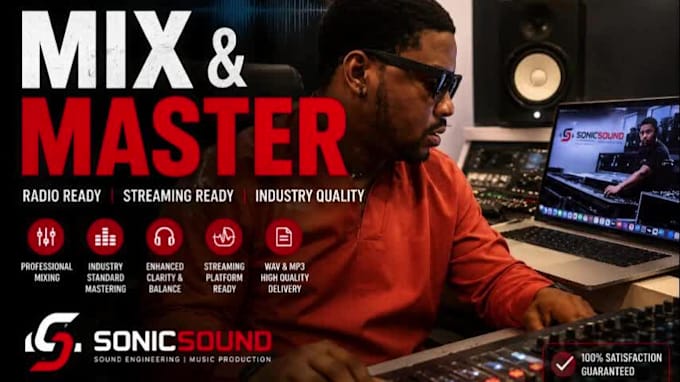 professionally mix and master your song to industry standard