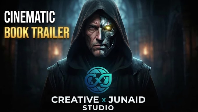 create an engaging cinematic book trailer,teaser novel promo