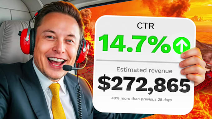 make 3 strategic youtube thumbnail plus title concepts for a,b testing