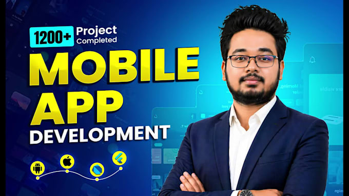 do app development for android app or ios mobile app using flutter app developer