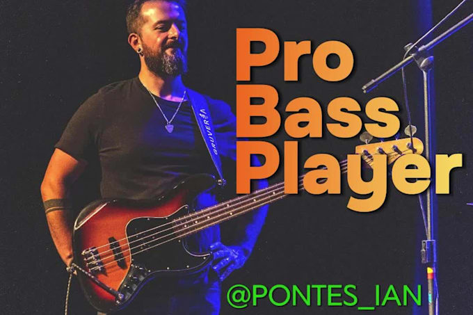 be your pro session bass player
