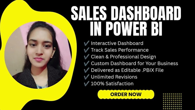 create an interactive power bi sales dashboard
