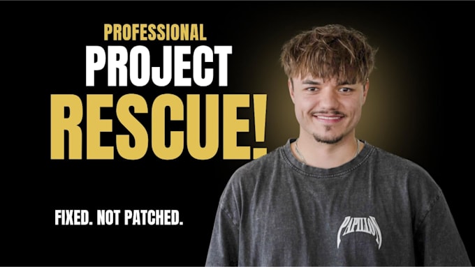 fix and rescue your broken, buggy, or vibe coded web app