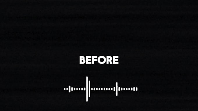 professionally clean audio, remove background noise and echo