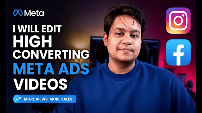 edit high converting meta ads videos for your business